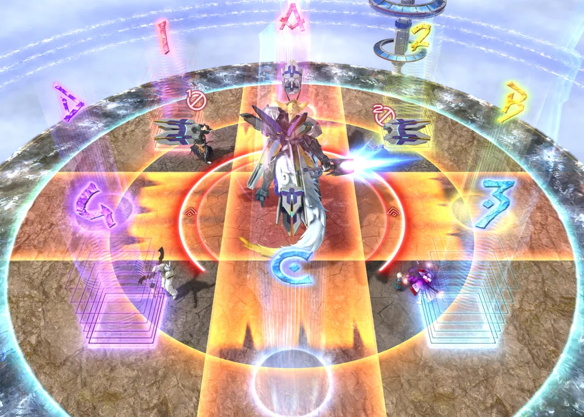 光牙: 十字形分布