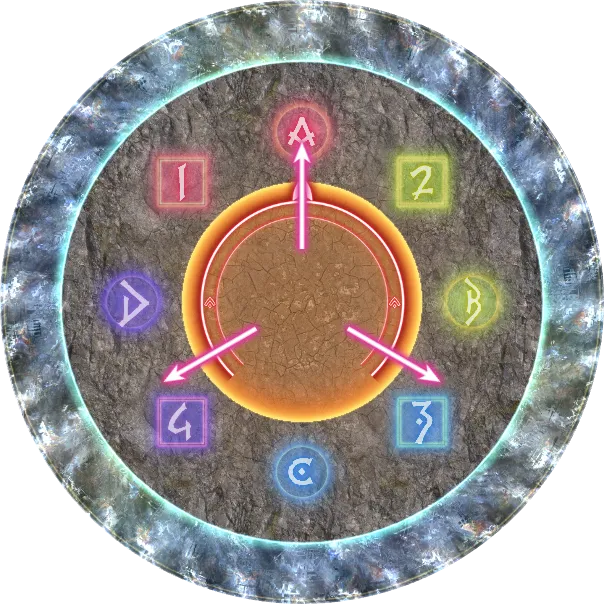 群狼剑：正三角 战术视图