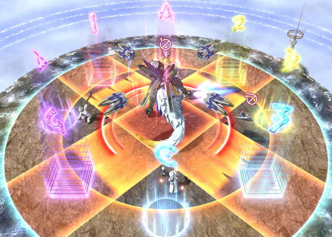 光牙：X字形分布