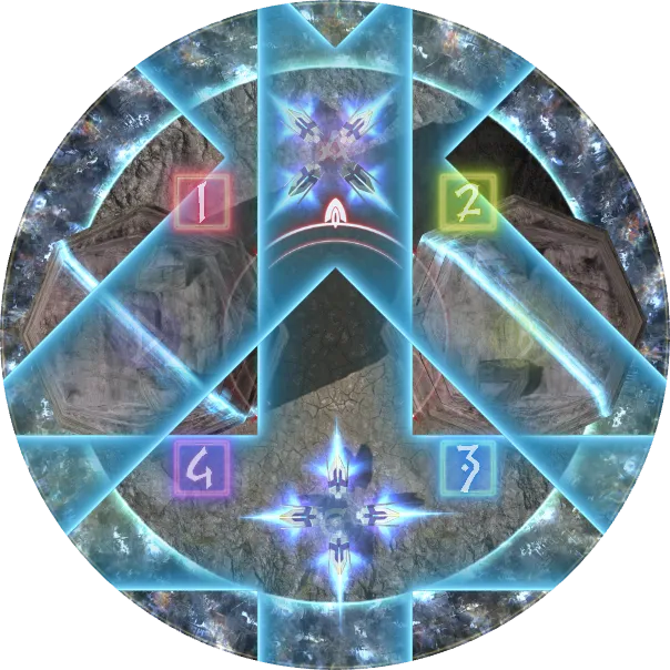 十字/X字形光牙