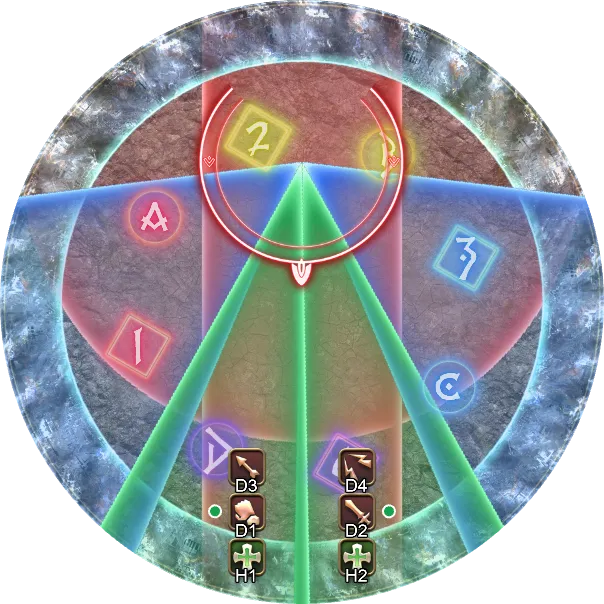 旋击群狼剑：治疗/输出安全点找法2