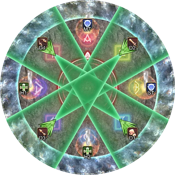 解法示意图10: 正点塔 TH踩塔 击退后