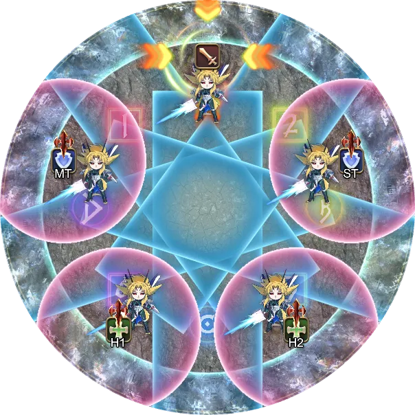 解法示意图8: DPS分摊TH分散 模式一